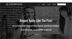 Desktop Screenshot of homebrewaudio.com